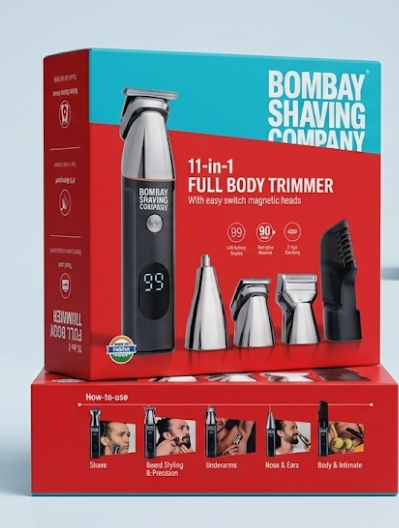 11-in-1 Full Body Trimmer (With easy switch magnetic heads)