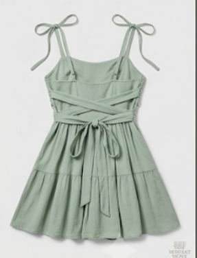 Sage Green Women’s Mini Dress ✨
