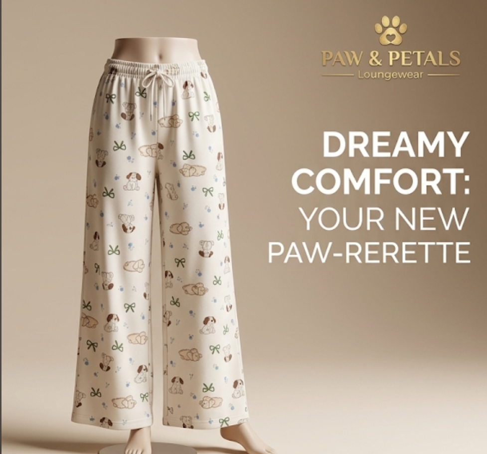 Women’s Printed Wide-Leg Lounge Pants ✨
